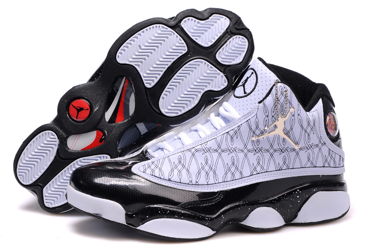 air jordan chaussure site officiel, Chaussures Air Jordan 13 Retro Homme Blanche Noir,air jordan site officiel,en ligne